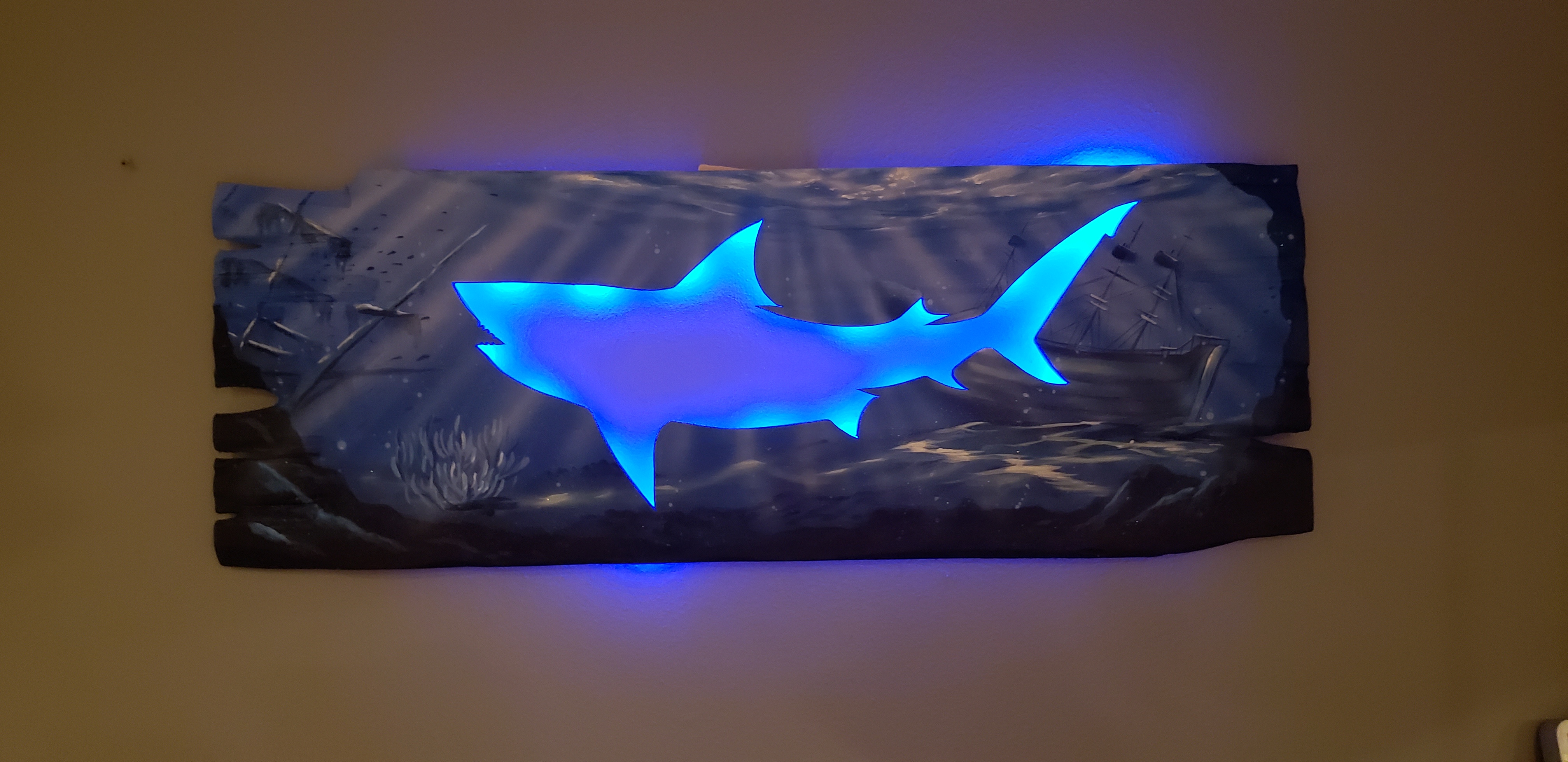 Blue Shark in the Trenches