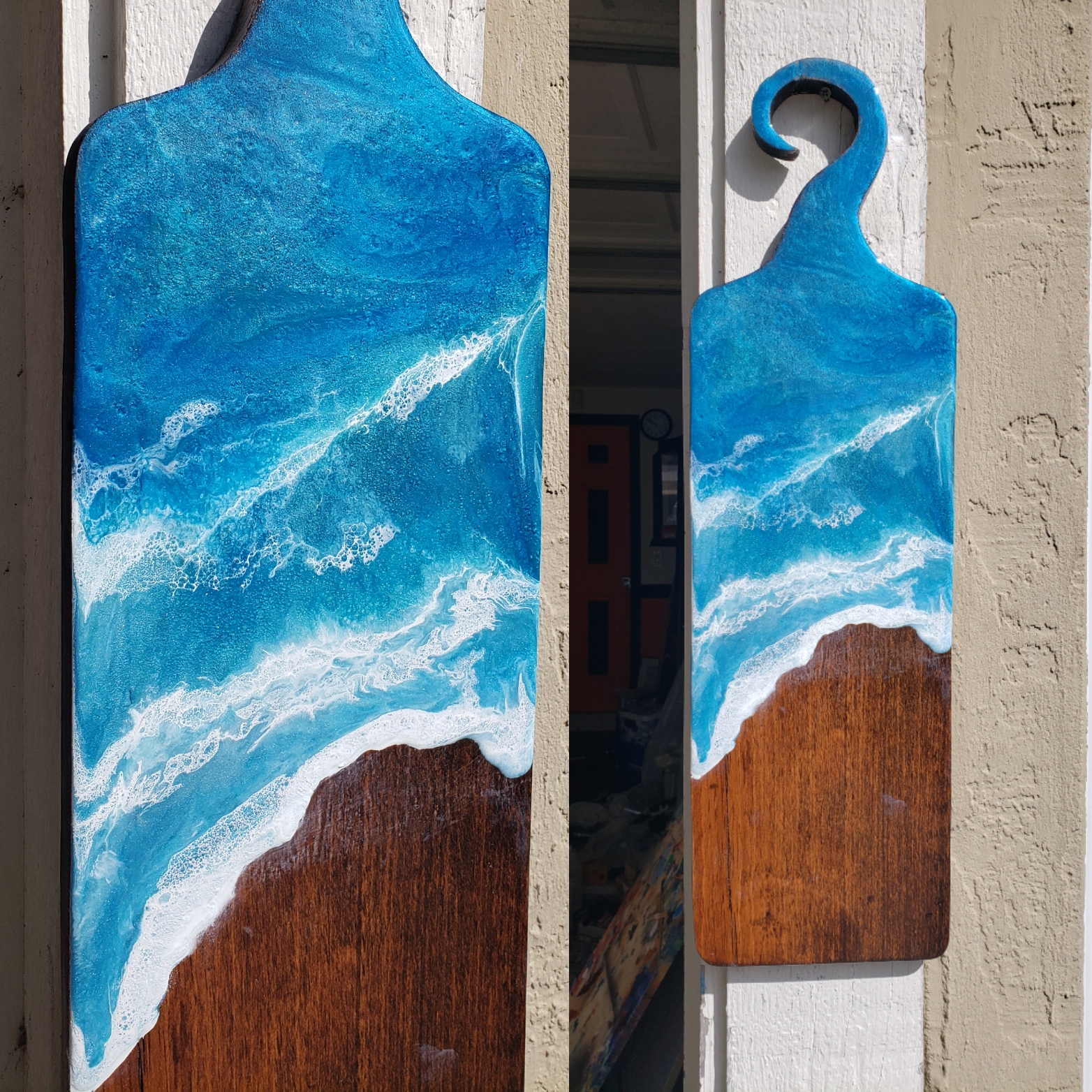 Ashley Steller's Beach Boards with Resin