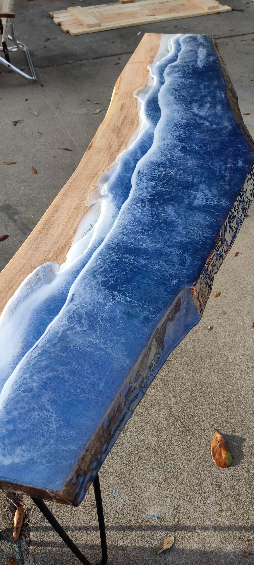 Ocean Resin coffee table